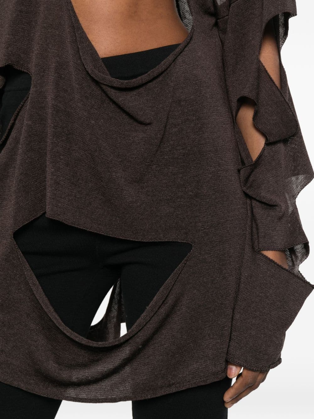 P.A.R.O.S.H. parosh maglia babygirl donna marrone - 4
