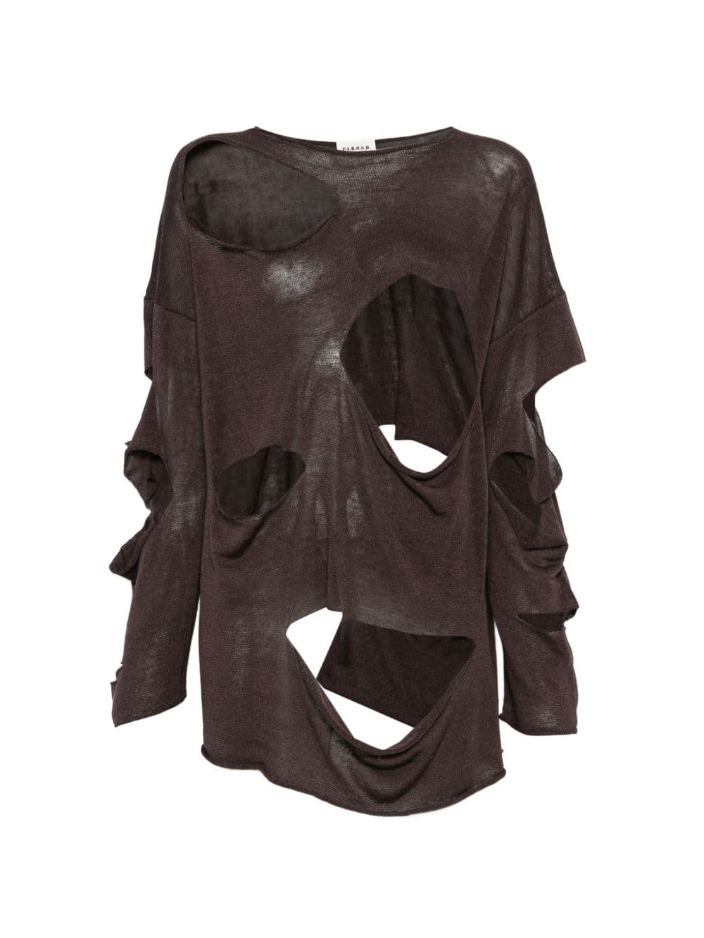 P.A.R.O.S.H. parosh maglia babygirl donna marrone - 5