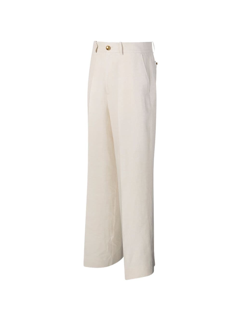 P.A.R.O.S.H. parosh pantalone graisa donna beige - 2