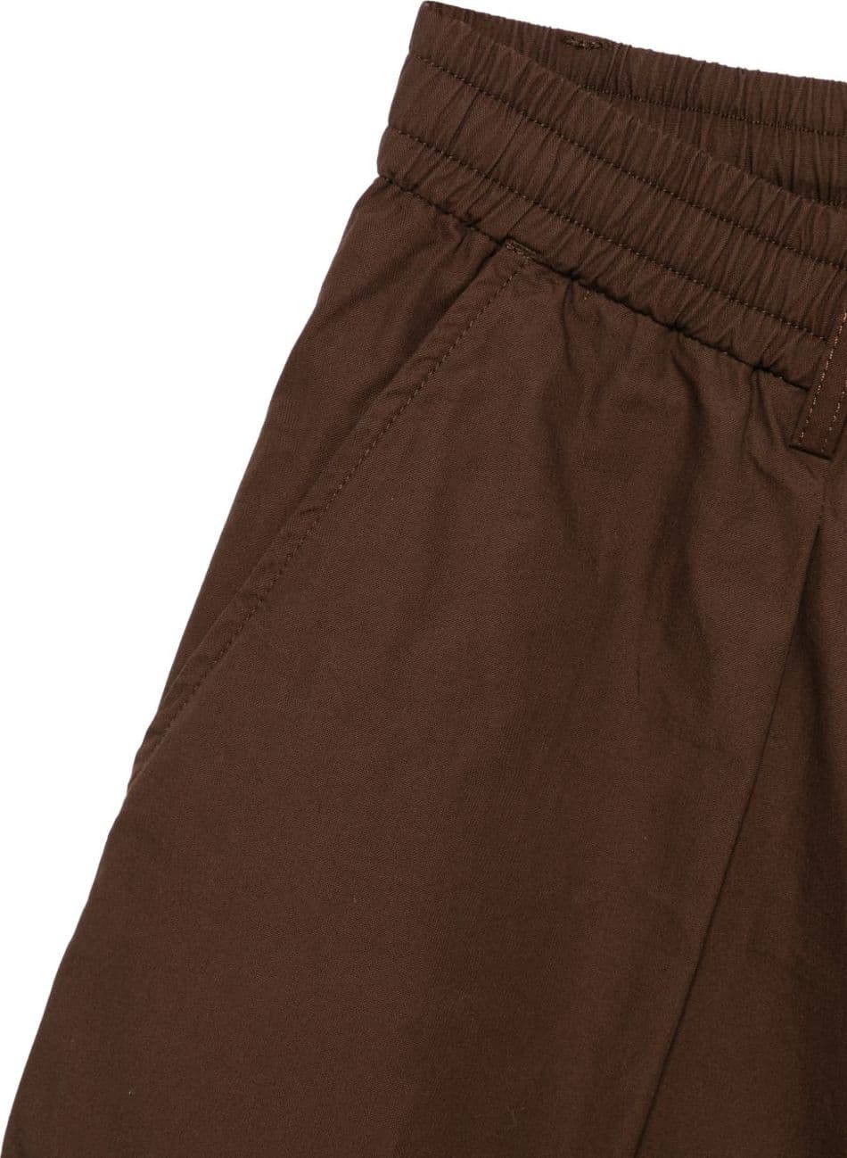 UNIVERSAL WORKS universal works short marrone uomo - 3