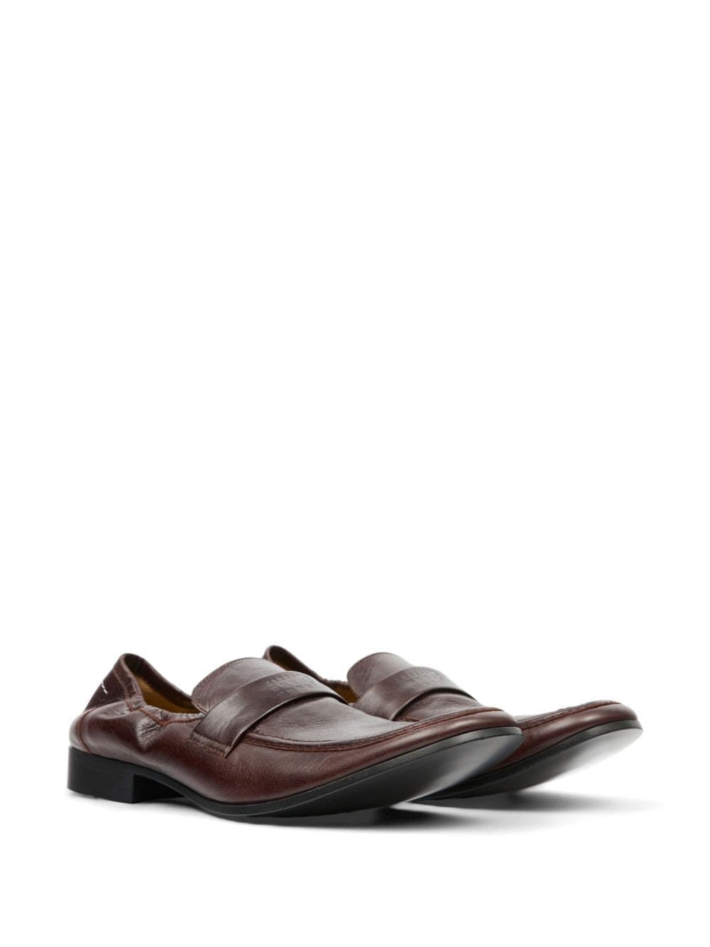 MM6 Maison Margiela mm6 maison margiela scarpa mocassino uomo marrone - 3