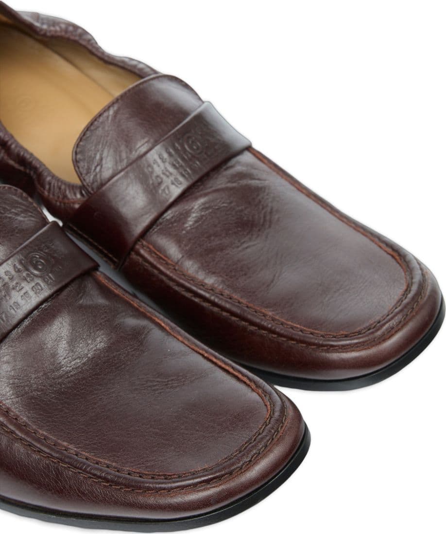 MM6 Maison Margiela mm6 maison margiela scarpa mocassino uomo marrone - 6