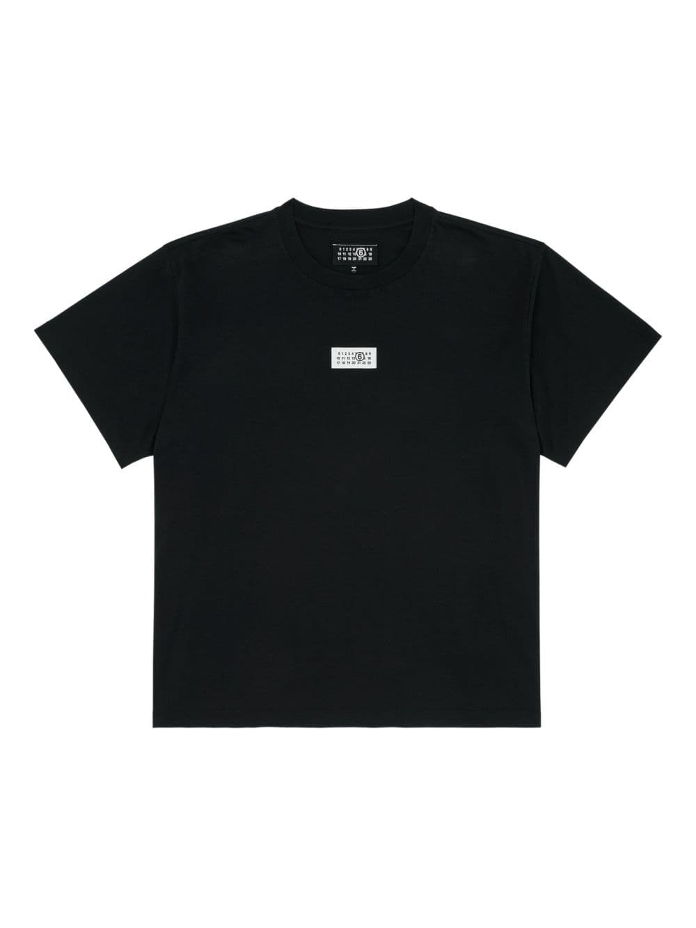 MM6 Maison Margiela mm6 maison margiela t-shirt nero uomo stampa logo - 5