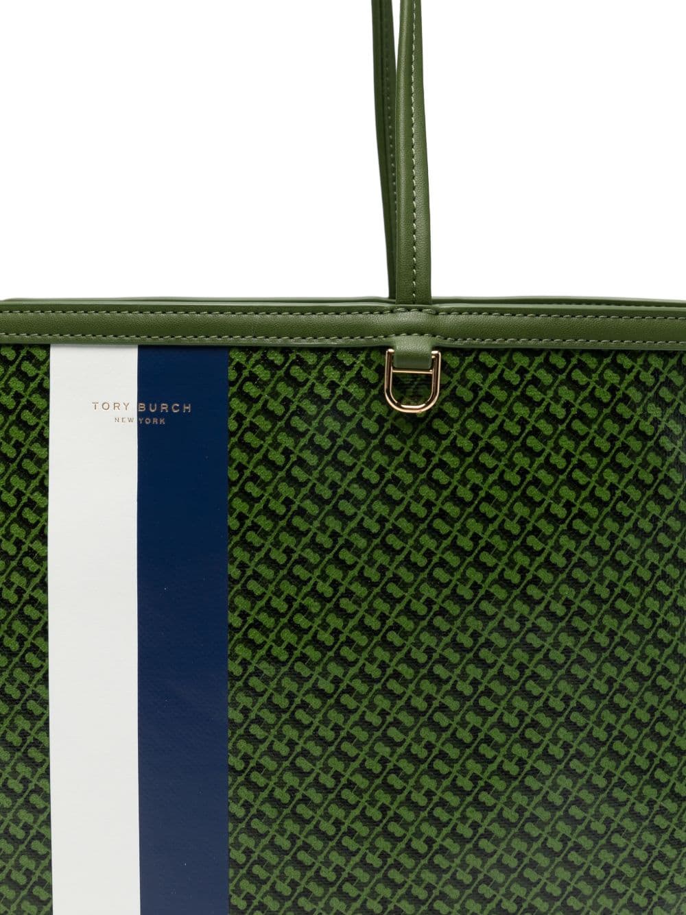 TORY BURCH tory burch borsa verde donna racer tote - 3