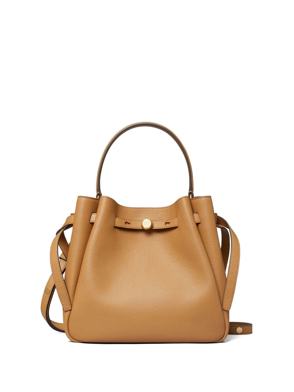 TORY BURCH tory burch borsa marrone donna romy a secchiello - 8