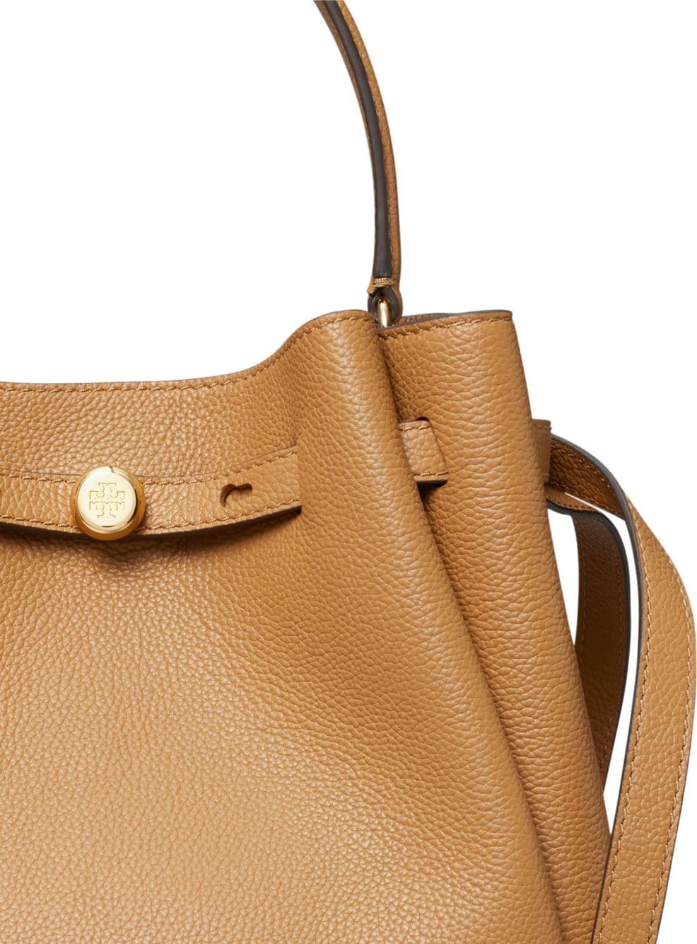 TORY BURCH tory burch borsa marrone donna romy a secchiello - 6