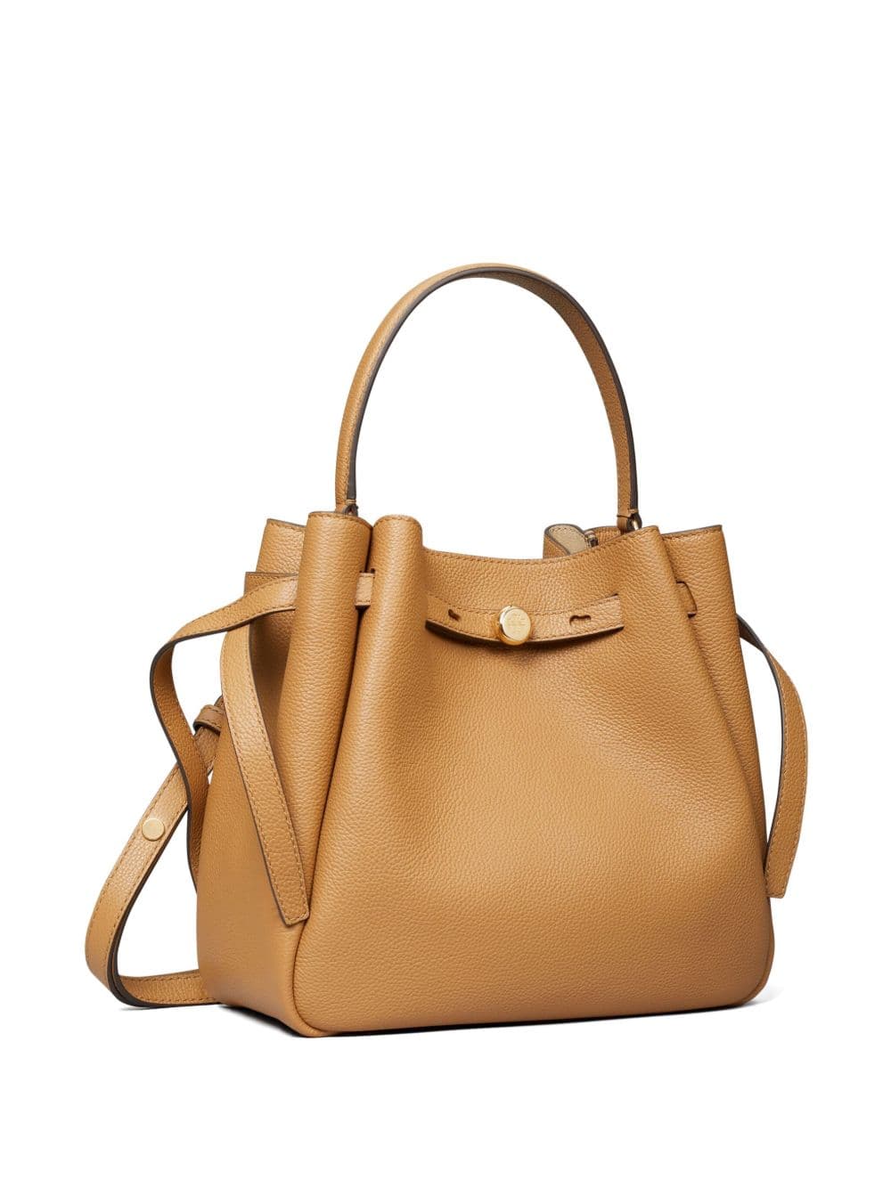 TORY BURCH tory burch borsa marrone donna romy a secchiello - 7