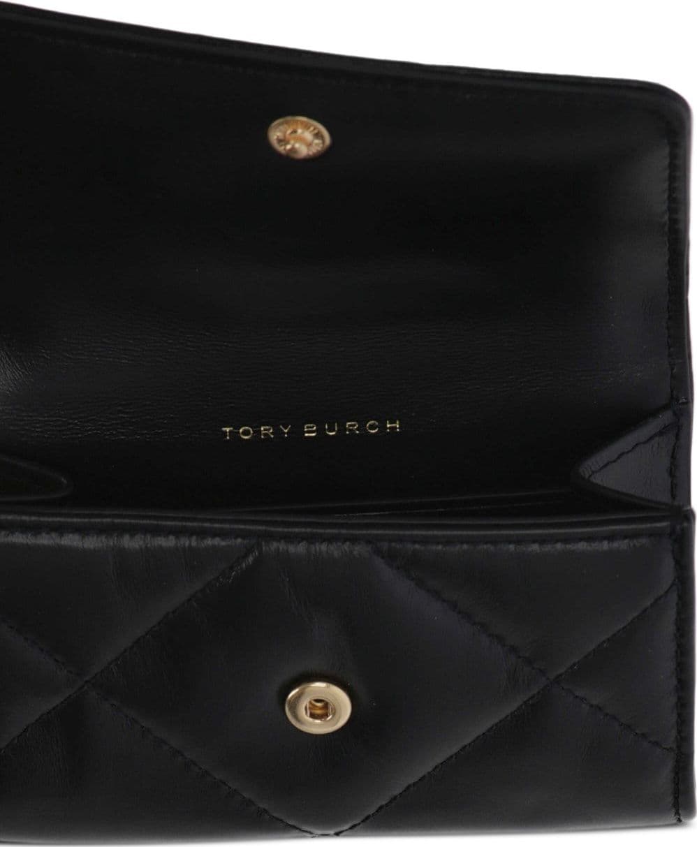 TORY BURCH tory burch porta carte credito kira diamond donna nero - 3