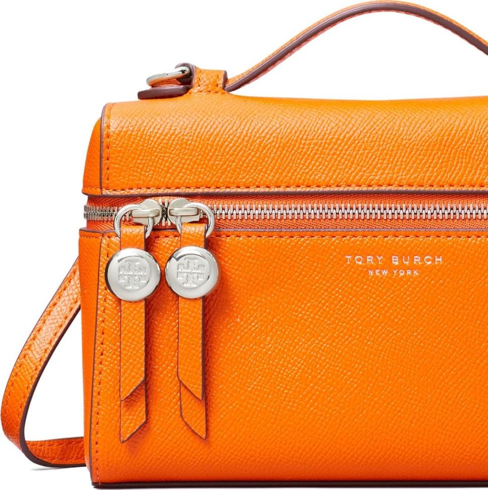 TORY BURCH tory burch borsa arancione donna romy slim - 3