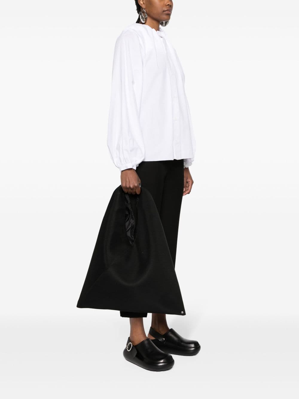 MM6 Maison Margiela mm6 borsa nero donna tote japanese - 2