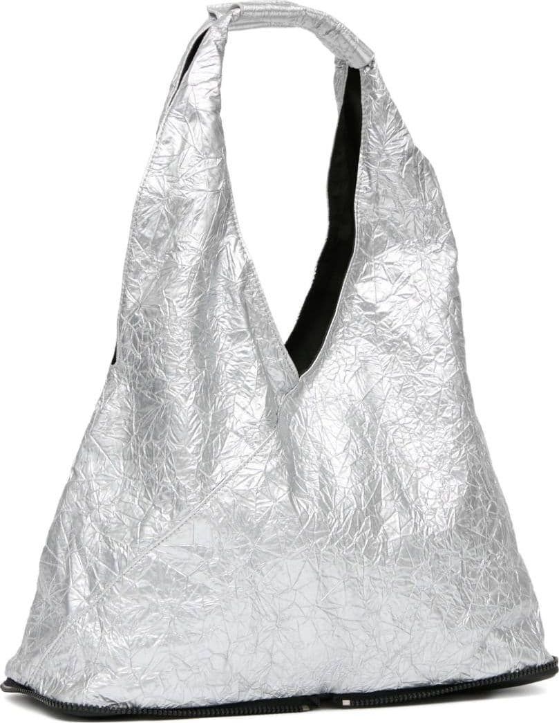 MM6 Maison Margiela mm6 borsa argento donna japanese convertibile in portafoglio
