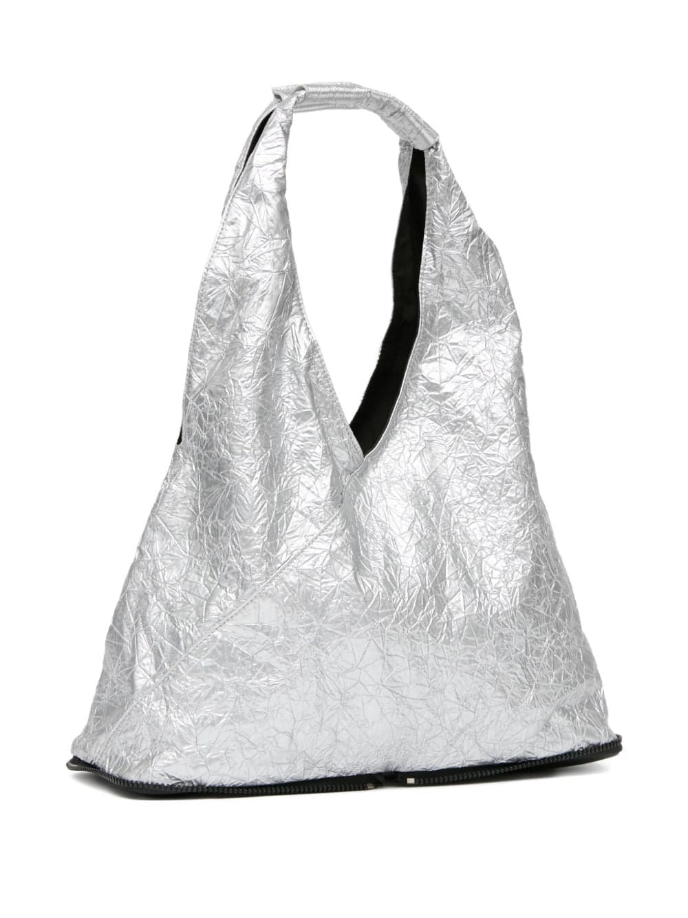 MM6 Maison Margiela mm6 borsa argento donna japanese convertibile in portafoglio - 6