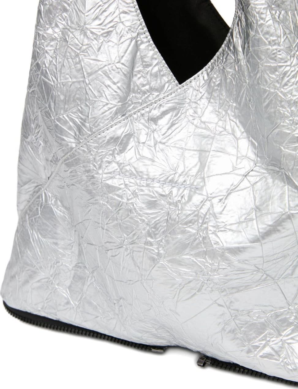 MM6 Maison Margiela mm6 borsa argento donna japanese convertibile in portafoglio - 4
