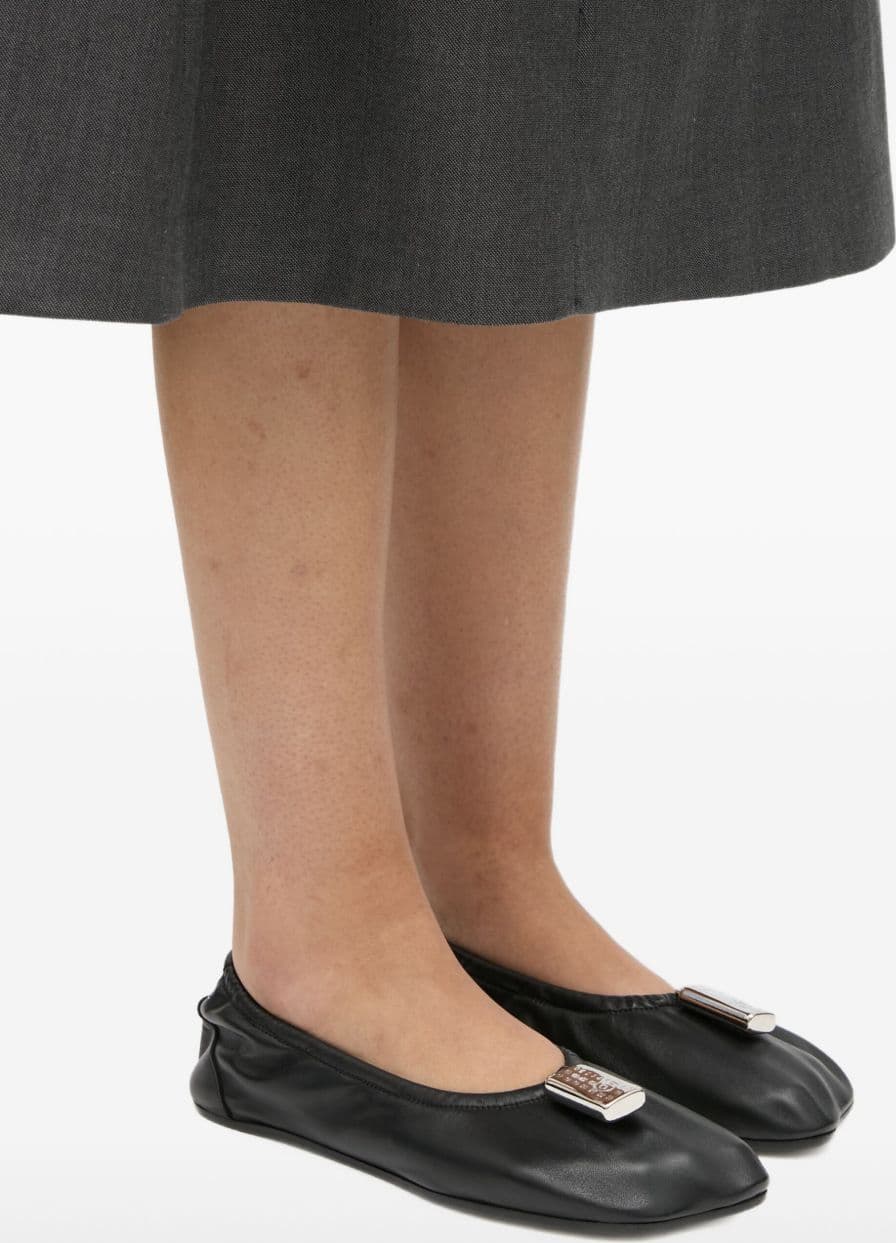 MM6 Maison Margiela mm6 maison margiela ballerina nero donna ciondolo - 4