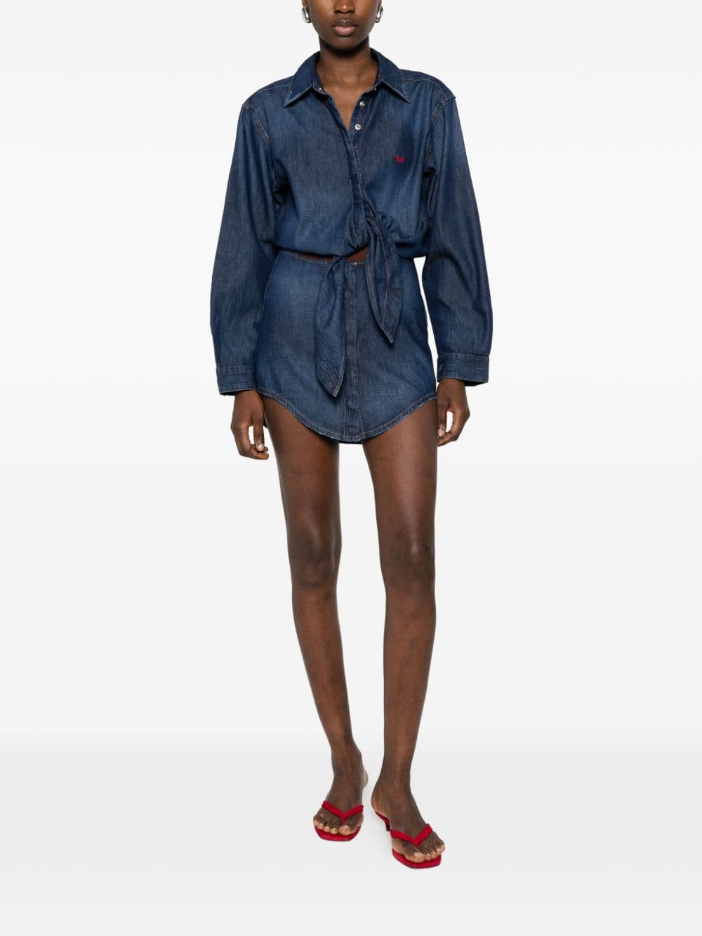 DIESEL diesel giacca nodo donna blu - 6