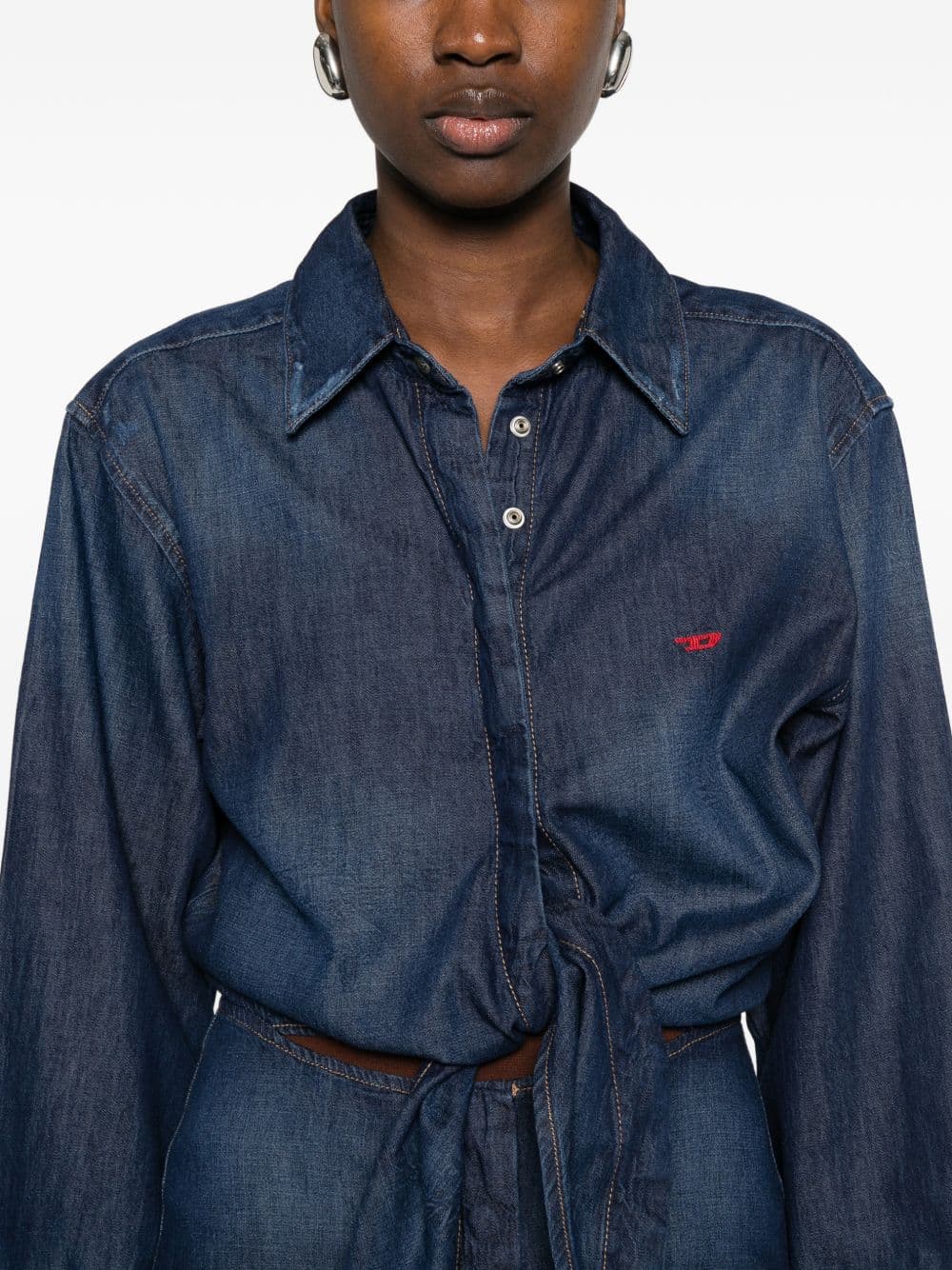 DIESEL diesel giacca nodo donna blu - 4