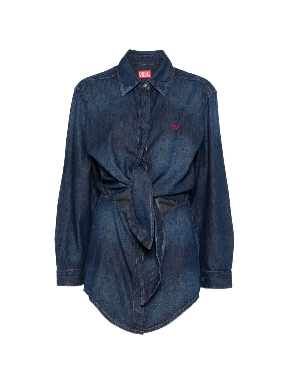 DIESEL diesel giacca nodo donna blu - 5