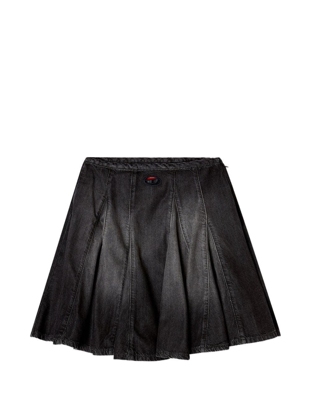 DIESEL diesel gonna plissettata donna grigio - 4