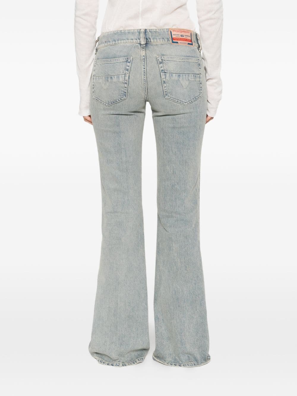 DIESEL diesel jeans d-hush donna blu - 3