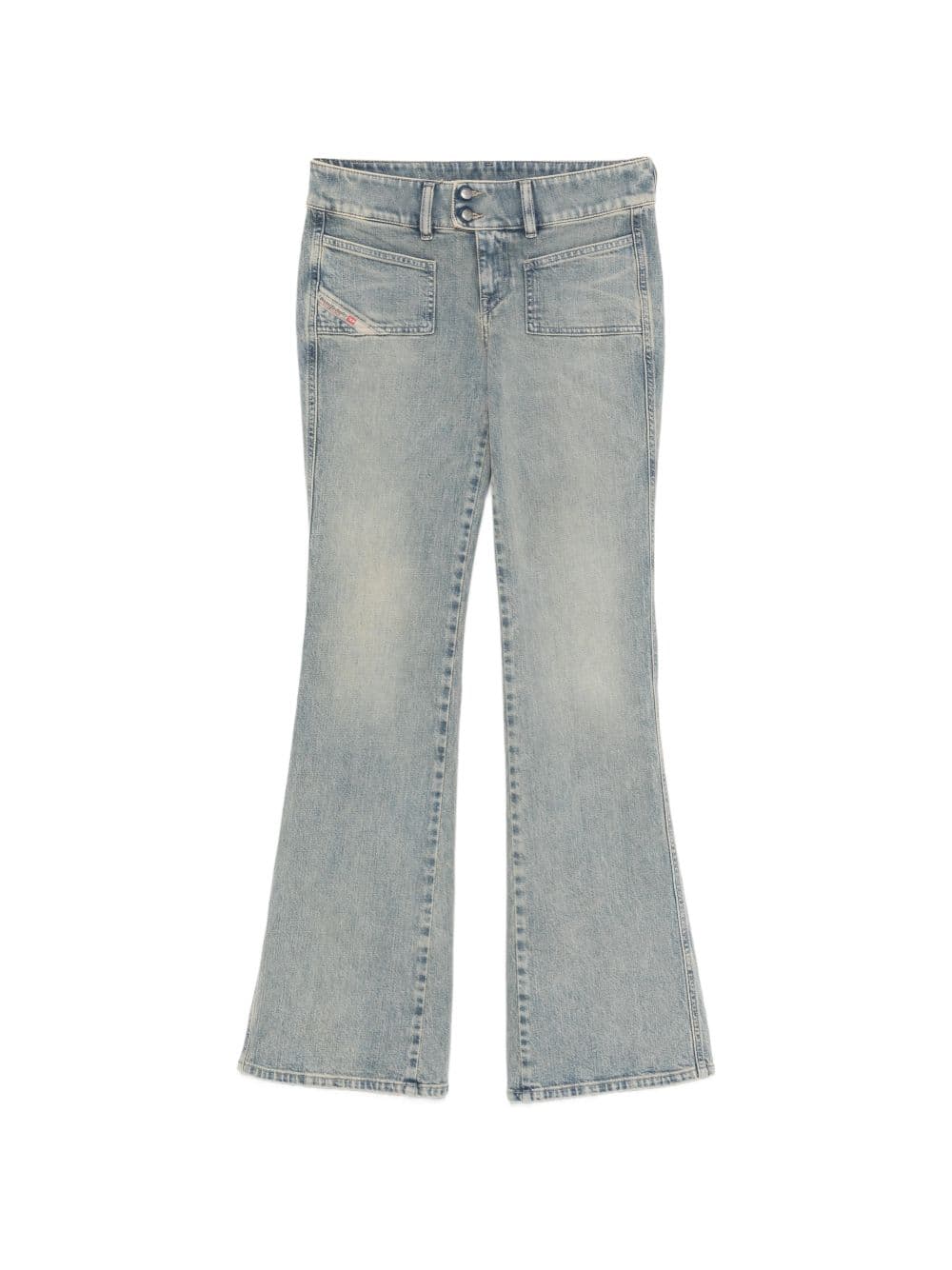 DIESEL diesel jeans d-hush donna blu - 5