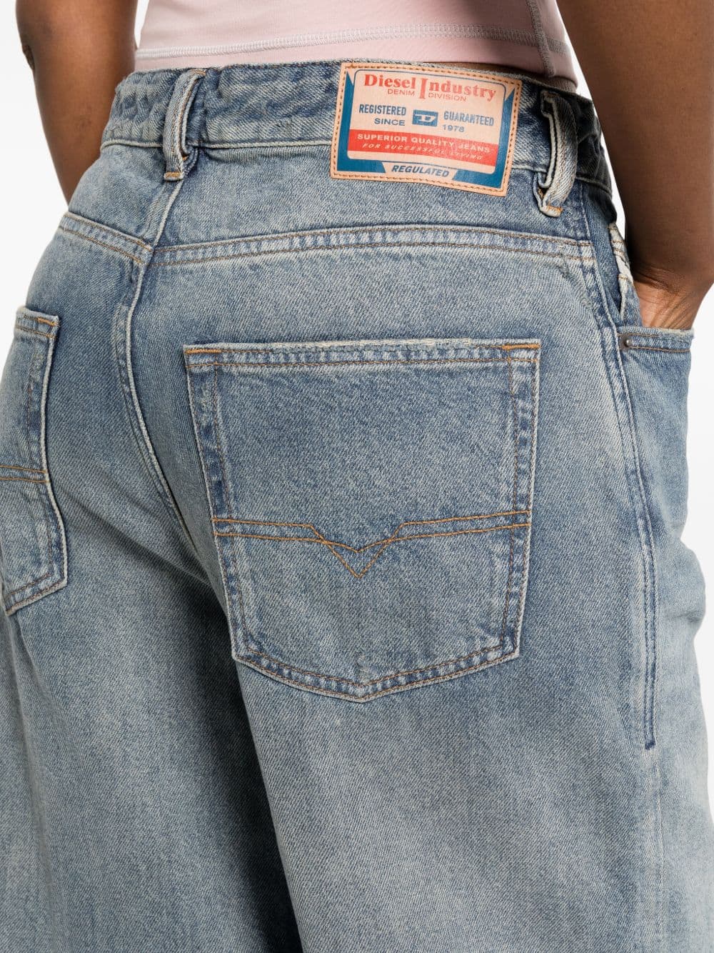 DIESEL diesel jeans 1996 d-sire donna blu - 4