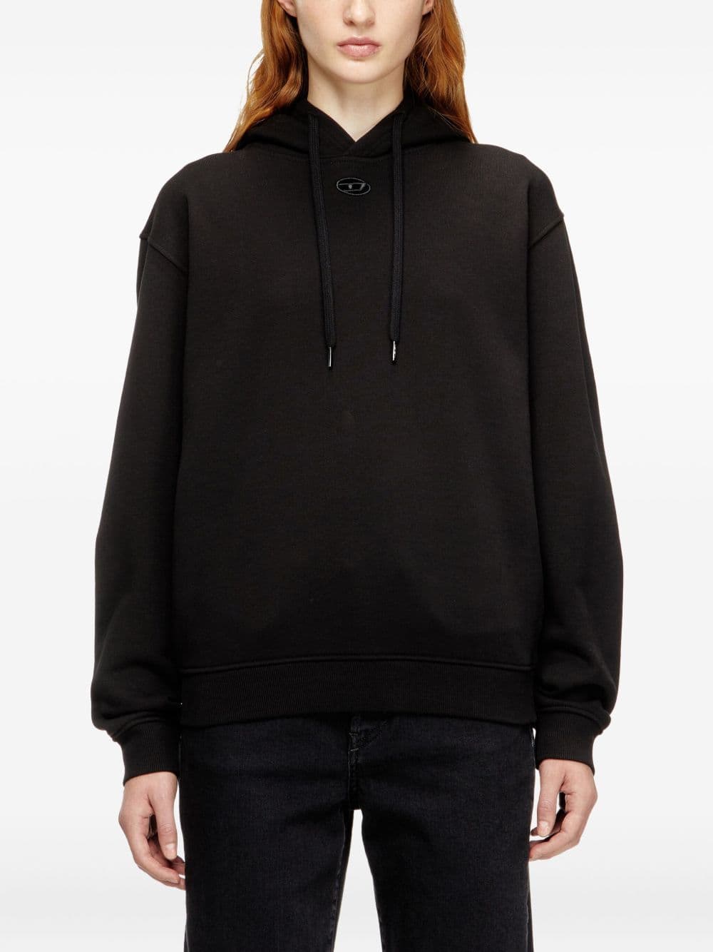 DIESEL diesel felpa f-normy donna nero - 5