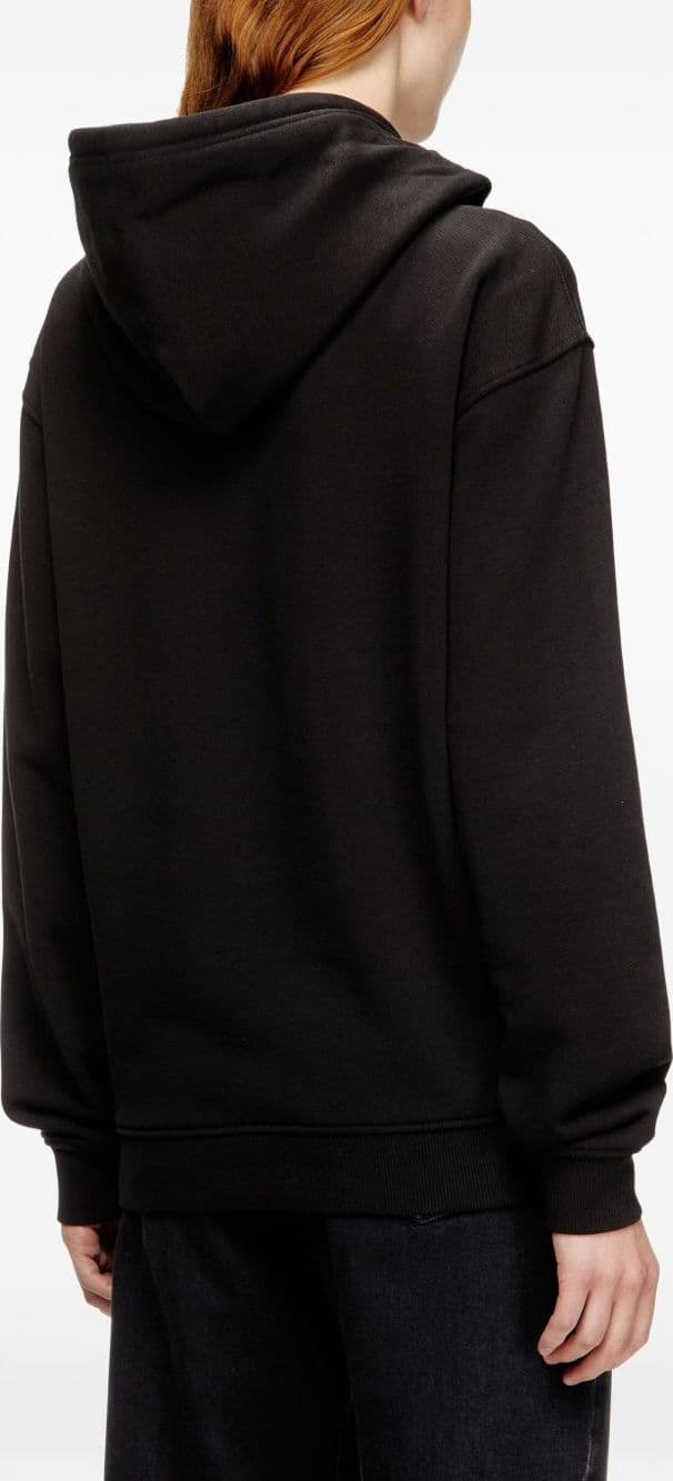 DIESEL diesel felpa f-normy donna nero - 3