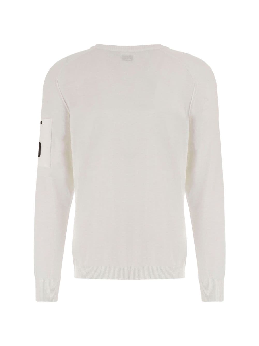 C.P.COMPANY c.p.company maglia bianco uomo girocollo - 2