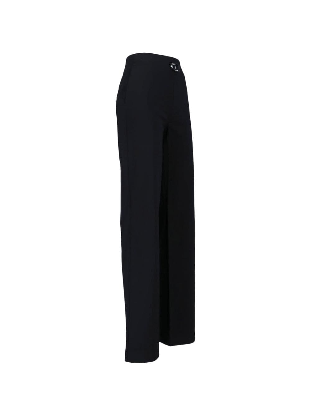 DIESEL diesel pantalone svasato donna nero - 3