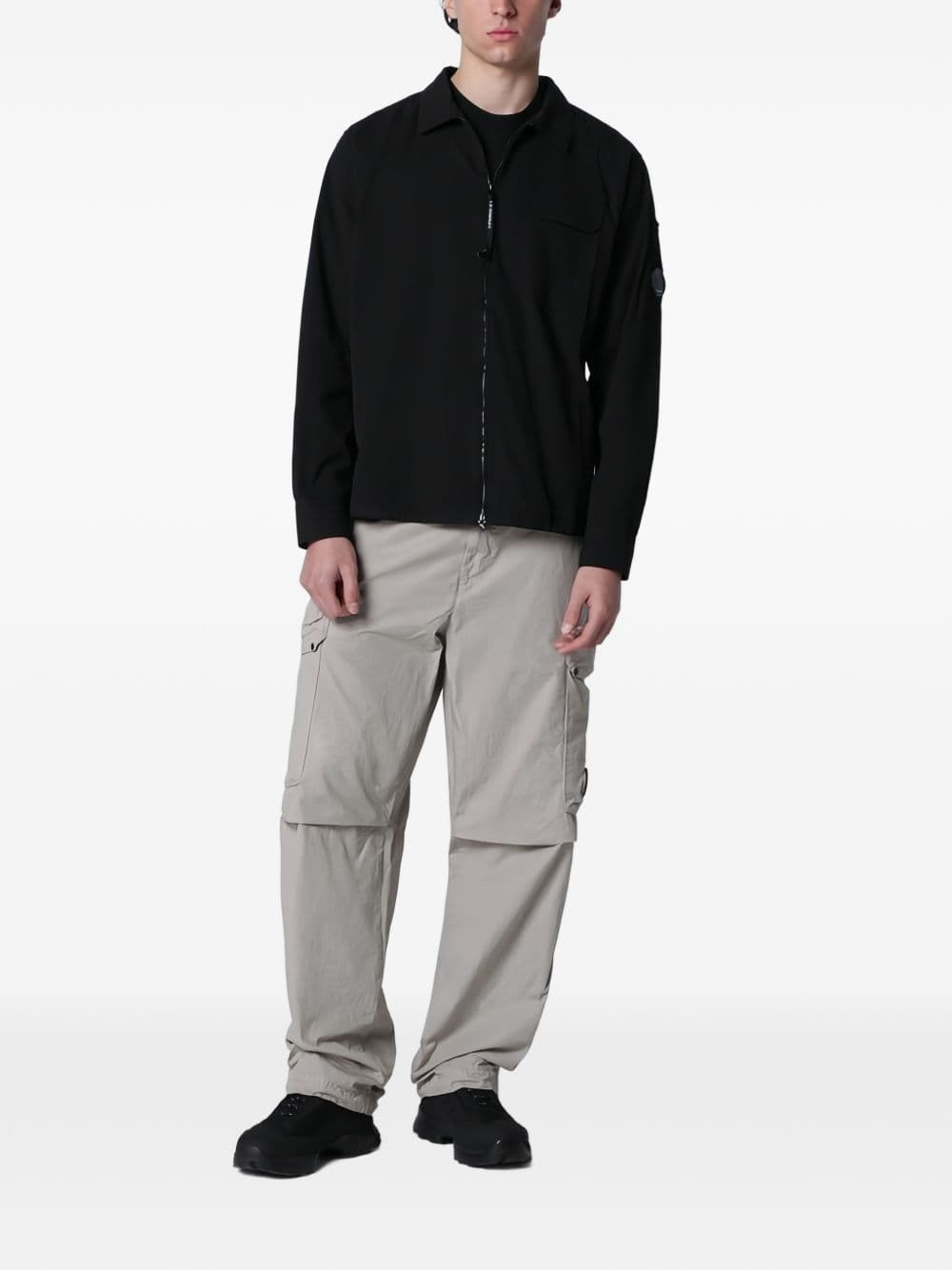 C.P.COMPANY c.p.company pantalone cargo uomo grigio - 2