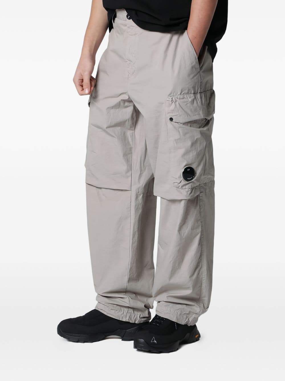 C.P.COMPANY c.p.company pantalone cargo uomo grigio - 3