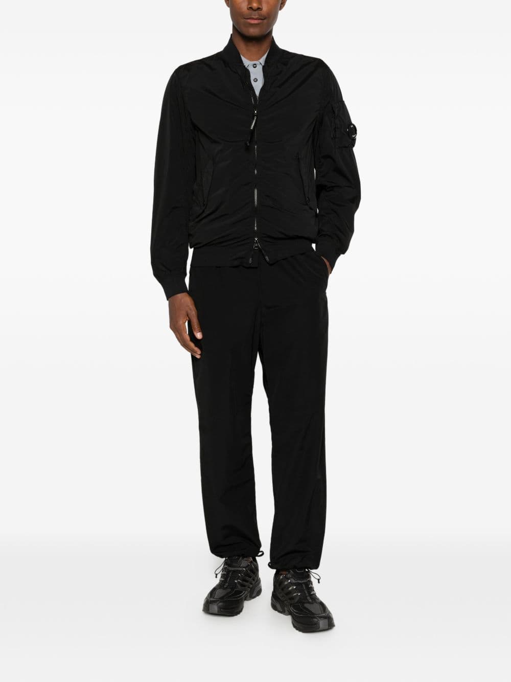 C.P.COMPANY c.p.company giubbotto bomber uomo nero - 2