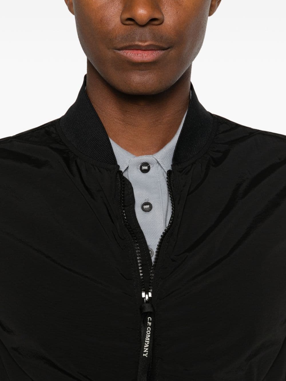 C.P.COMPANY c.p.company giubbotto bomber uomo nero - 4