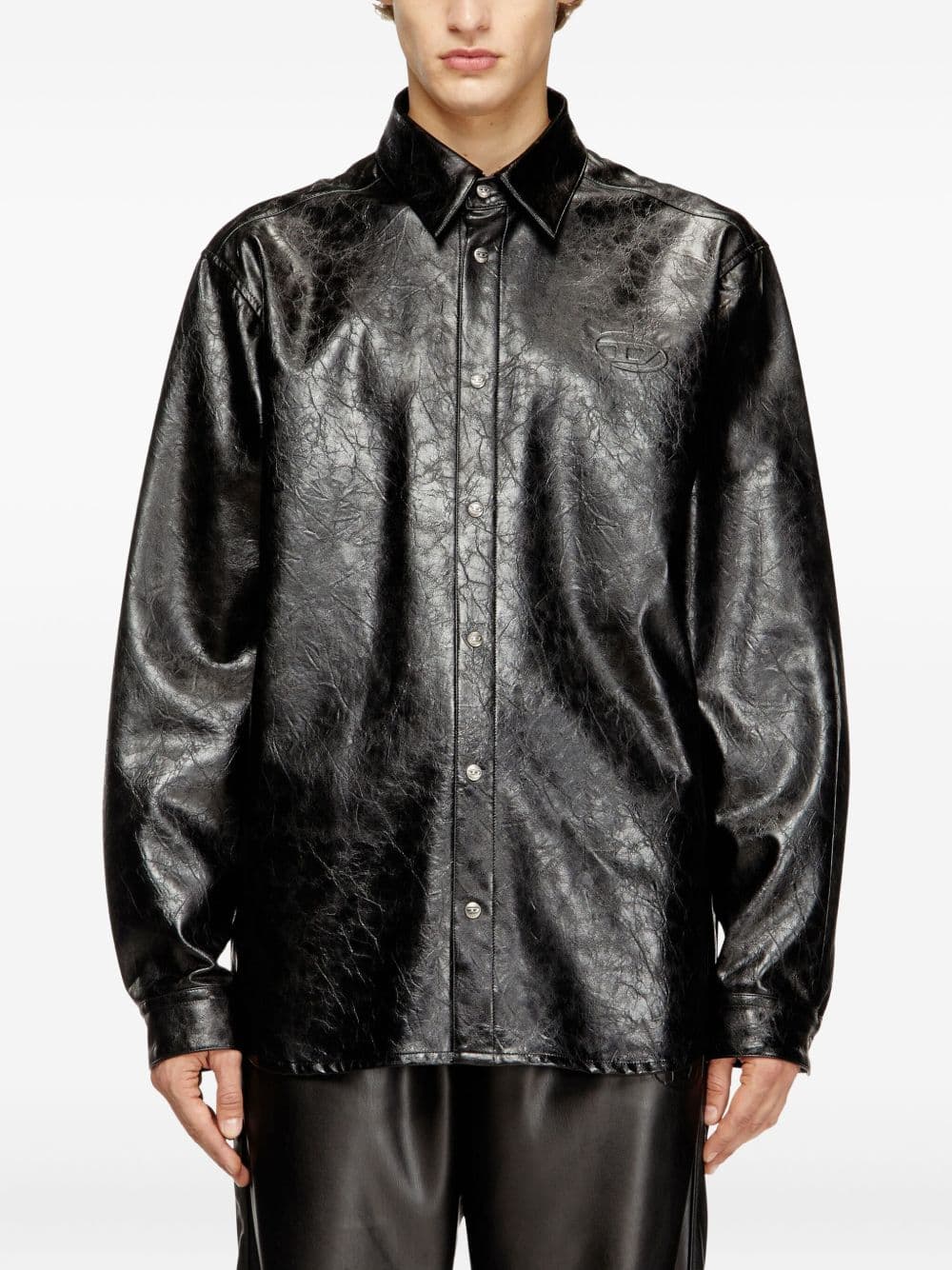 DIESEL diesel giubbotto s-simply uomo nero - 5