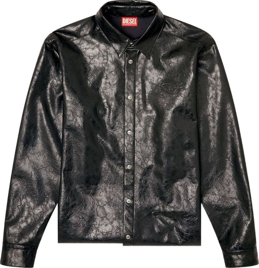 DIESEL diesel giubbotto s-simply uomo nero - 4