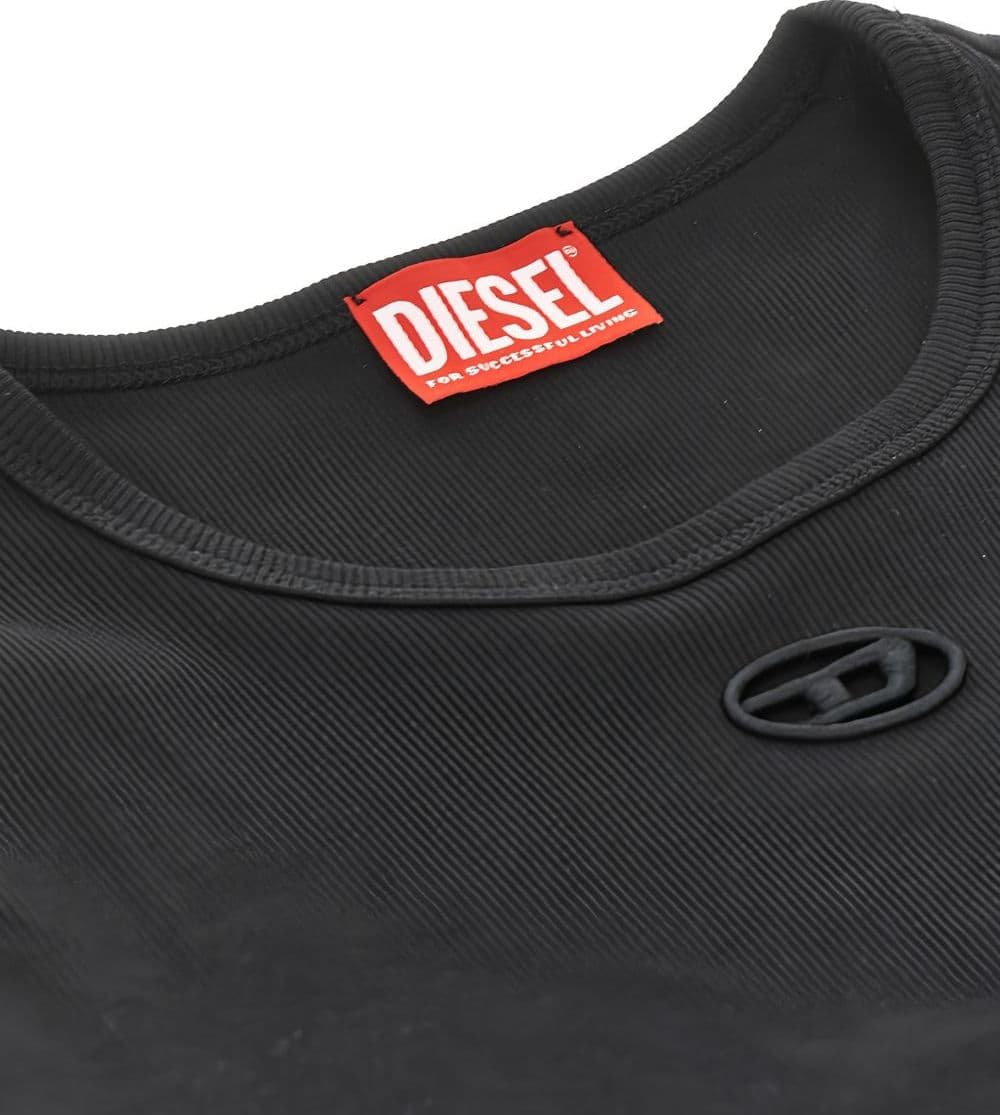 DIESEL diesel t-shirt con cintura donna nero - 2