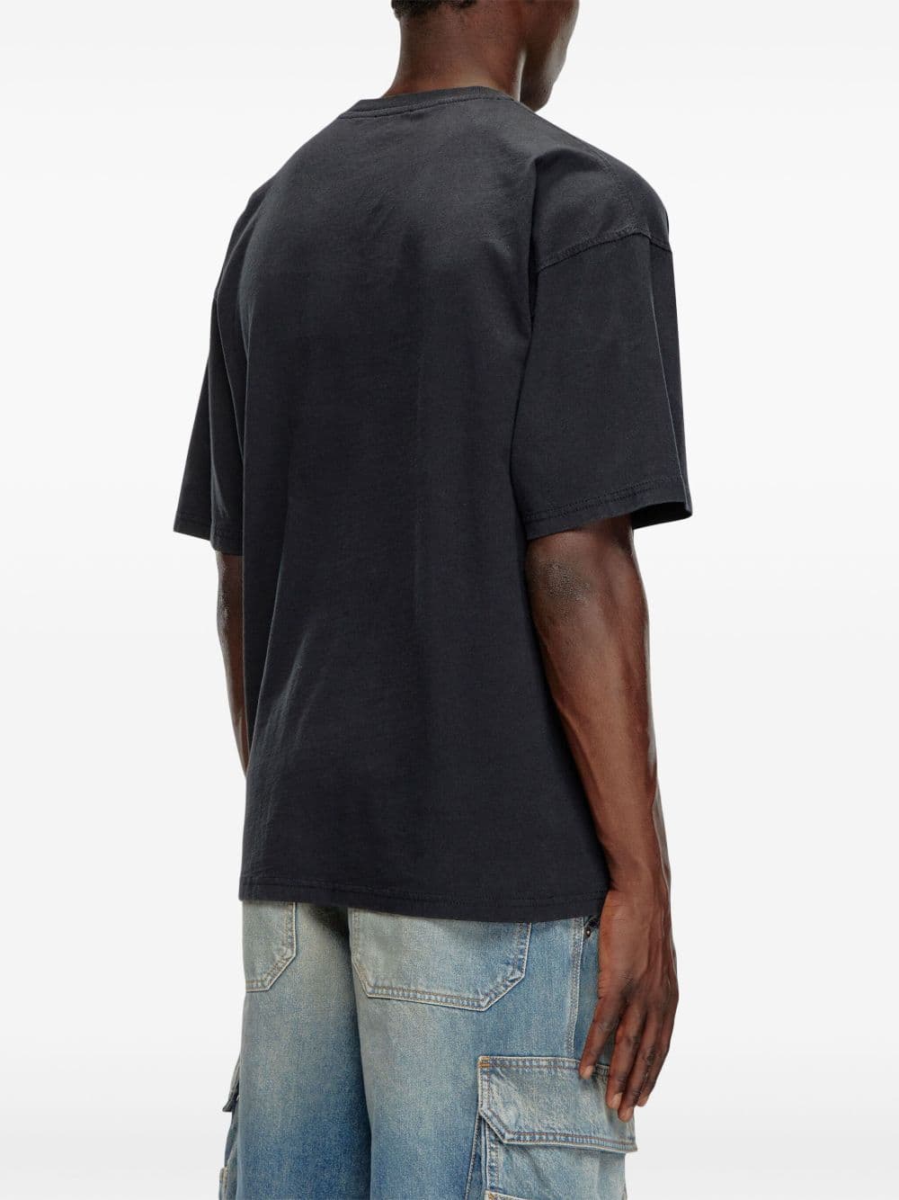 DIESEL diesel t-shirt t-boxt uomo nero - 3