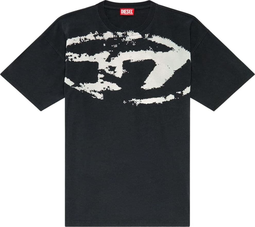 DIESEL diesel t-shirt t-boxt uomo nero - 4