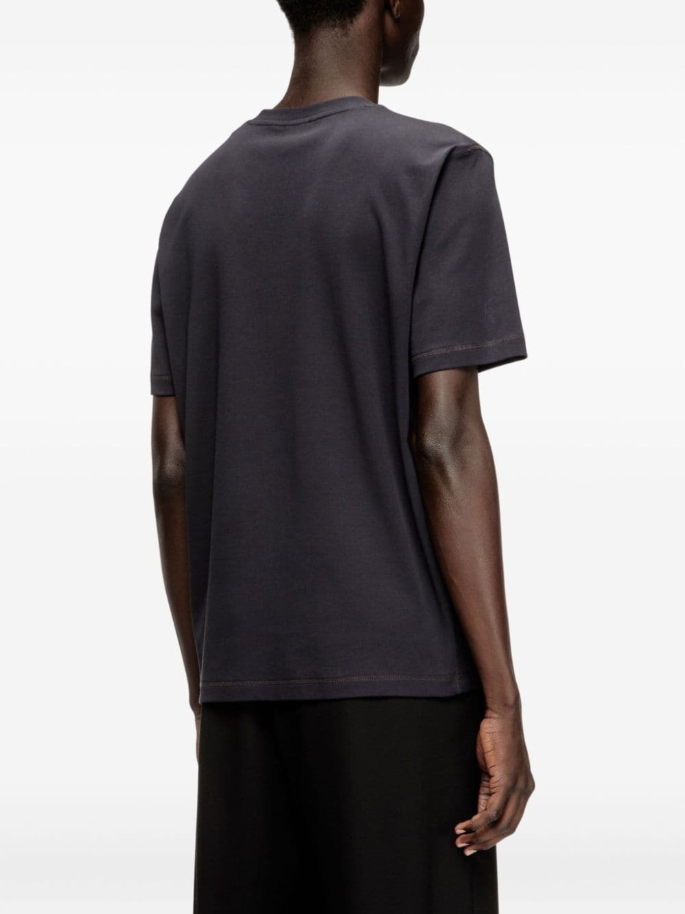 DIESEL diesel t-shirt t-madjust-tr uomo nero - 3
