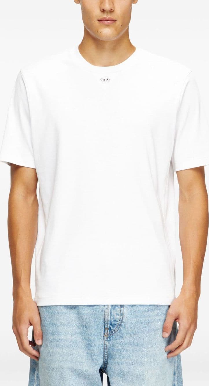 DIESEL diesel t-shirt t-madjust-tr uomo bianco – OTHER