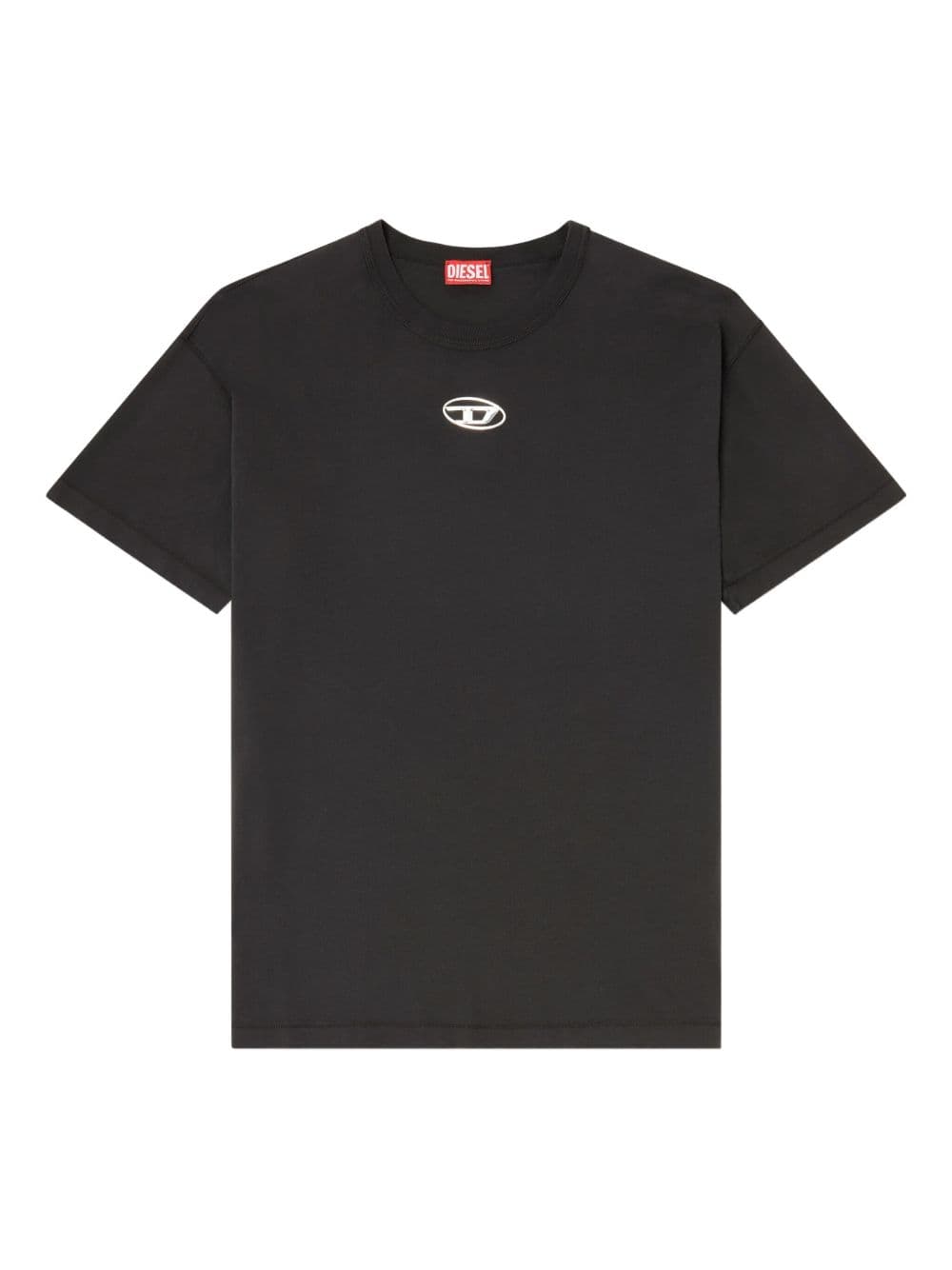 DIESEL diesel t-shirt t-norm-lod uomo nero - 4