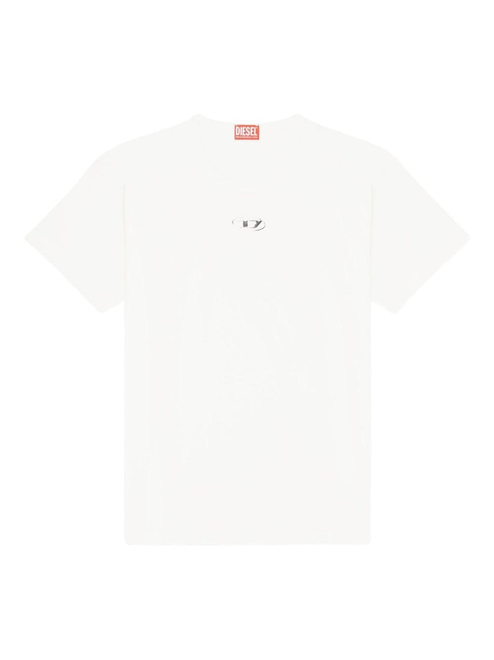 DIESEL diesel t-shirt t-norm-iod uomo bianco - 4