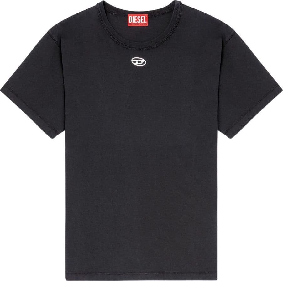 DIESEL diesel t-shirt t-normy-od-s1 donna nero - 4
