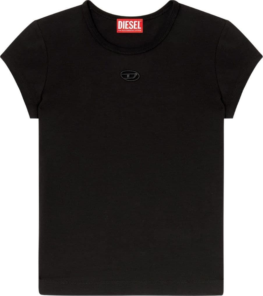 DIESEL diesel t-shirt t-angie donna nero - 4