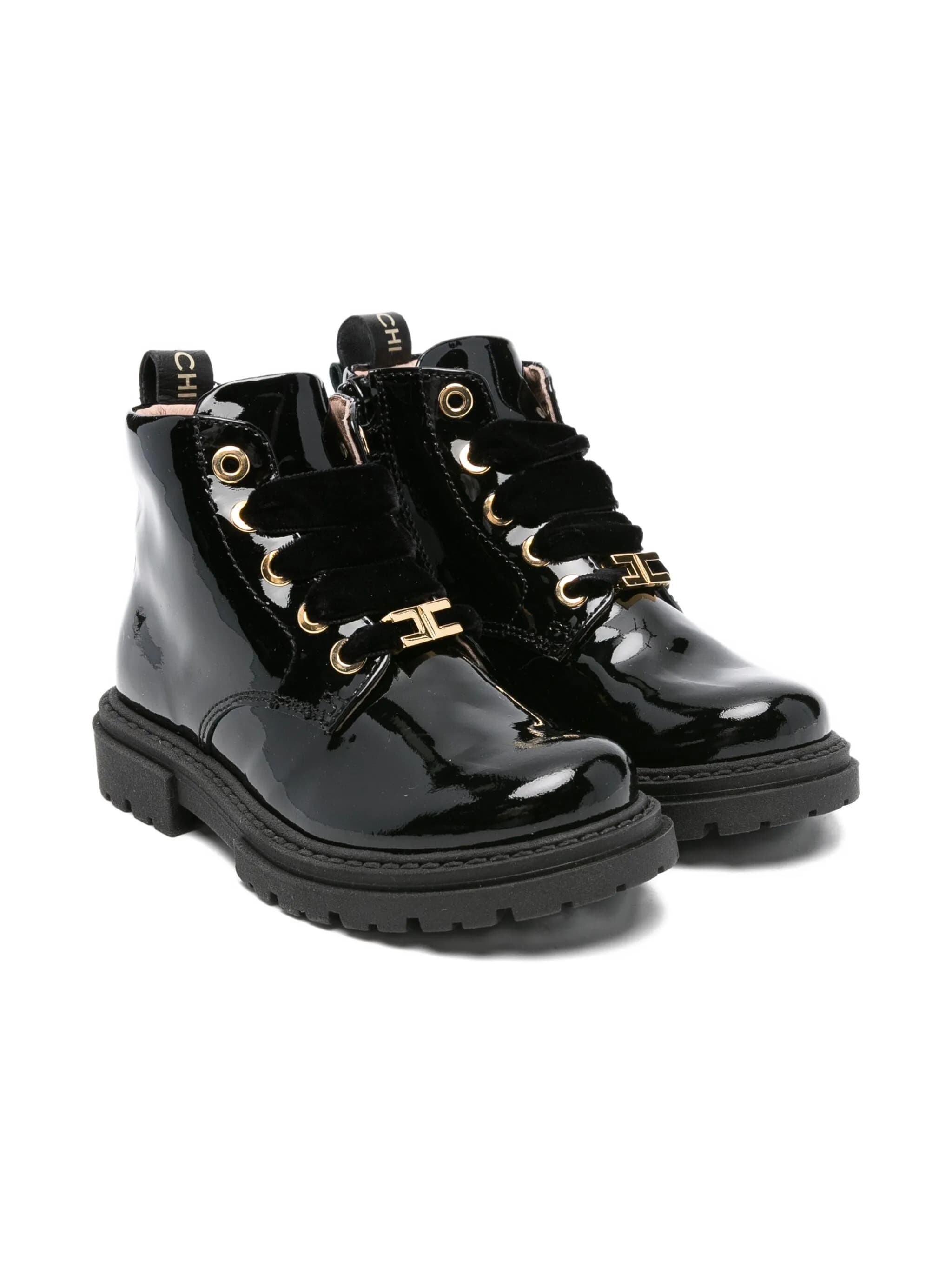 ELISABETTA FRANCHI STIVALETTO VERNICE - 4