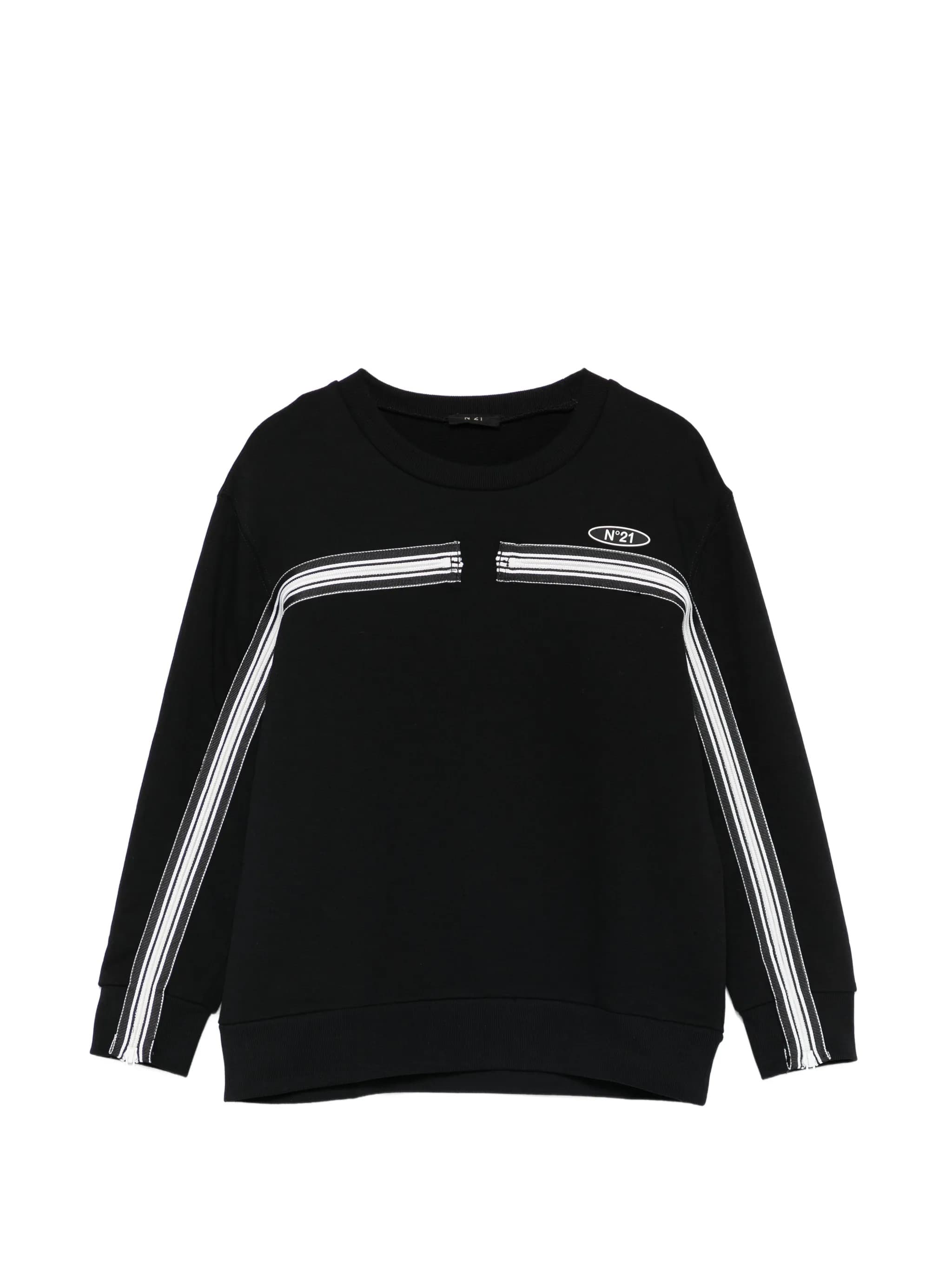 N°21 FELPA ZIP MANICHE - 4