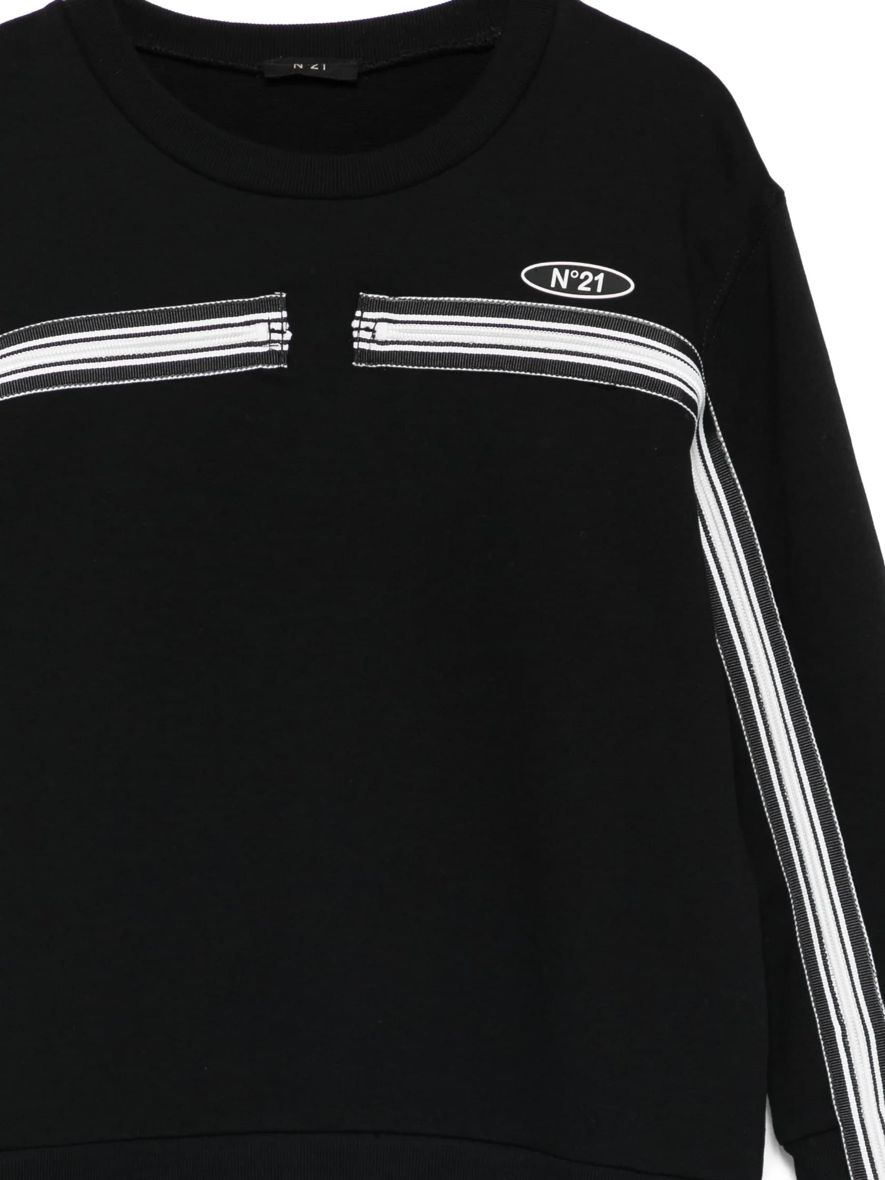 N°21 FELPA ZIP MANICHE - 3