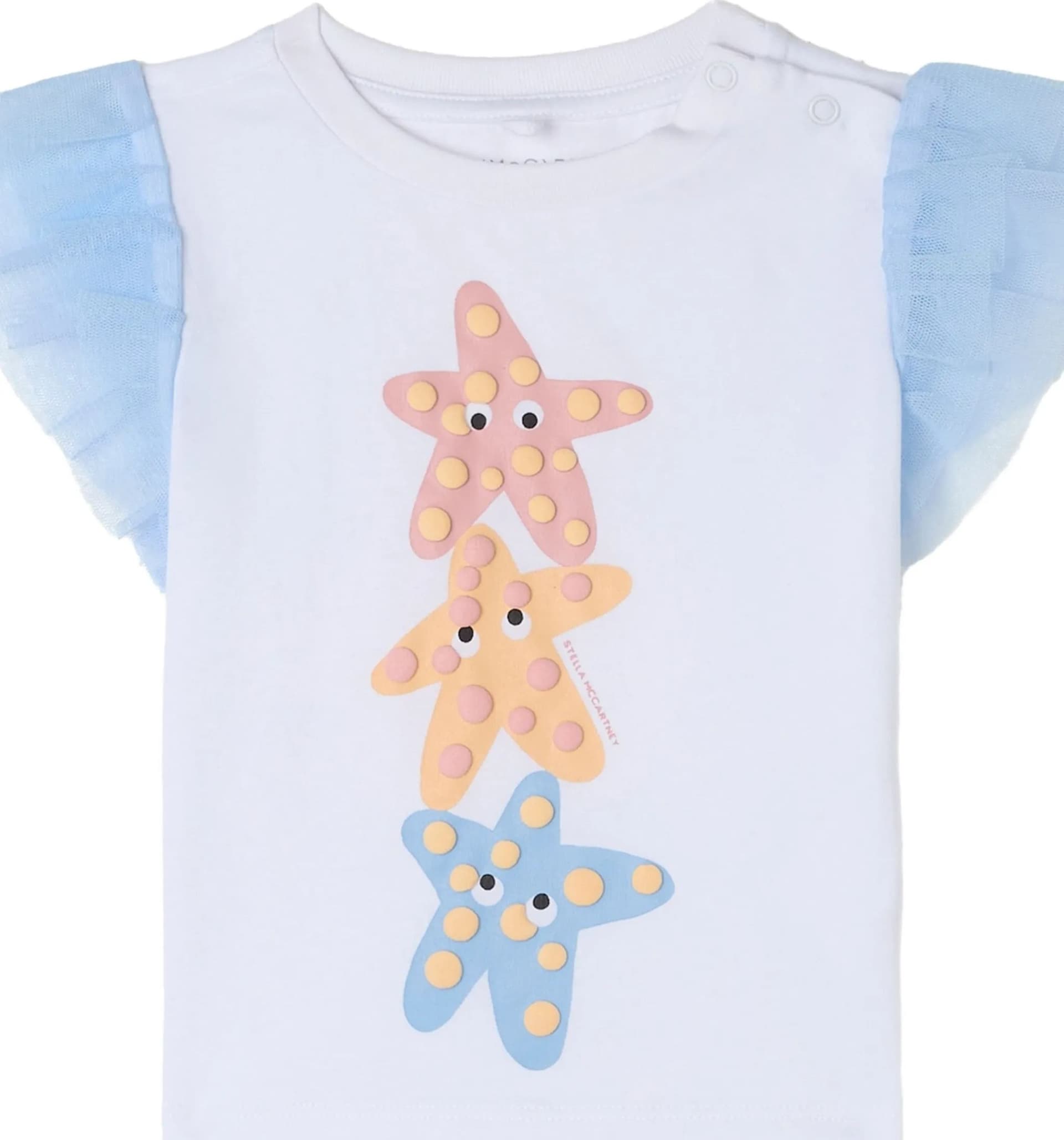 STELLA McCARTNEY T-SHIRT M/C STELLE TULLE - 2