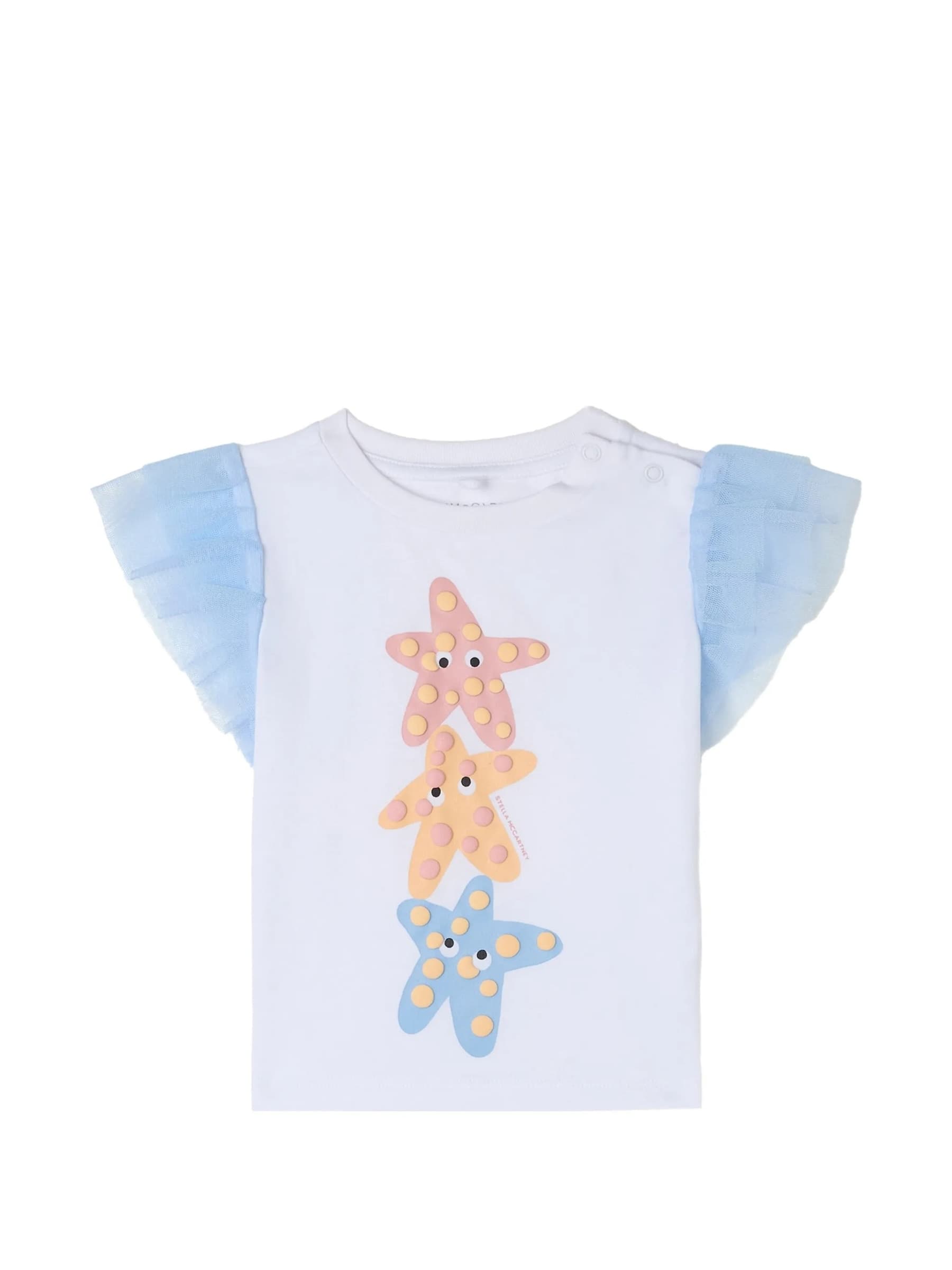 STELLA McCARTNEY T-SHIRT M/C STELLE TULLE - 3