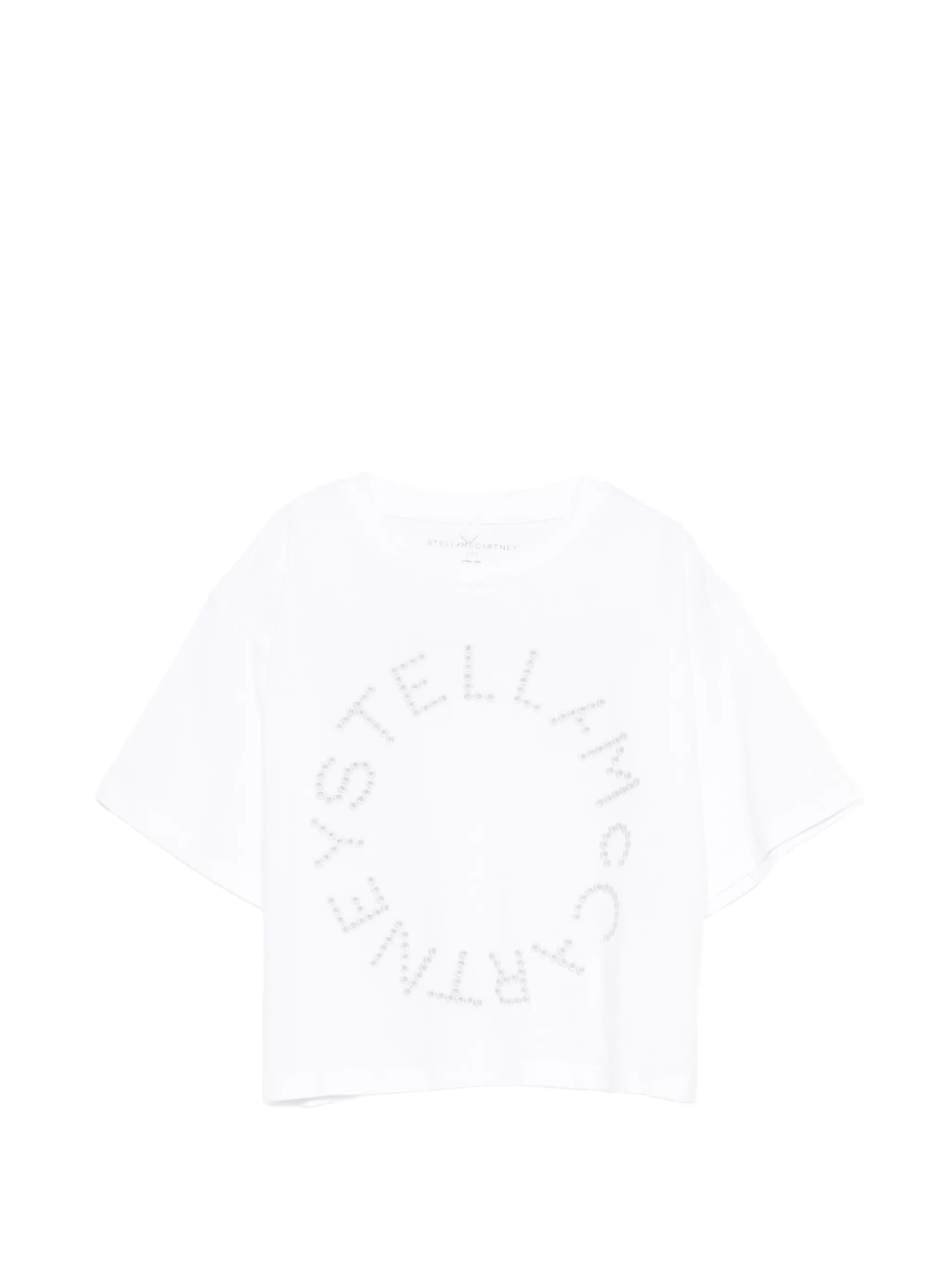 STELLA McCARTNEY T-SHIRT M/C LOGO FORATO - 2